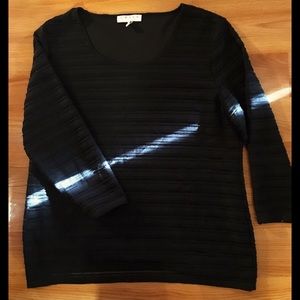 Chaus New York Black Dress Shirt *FINAL PRICE*